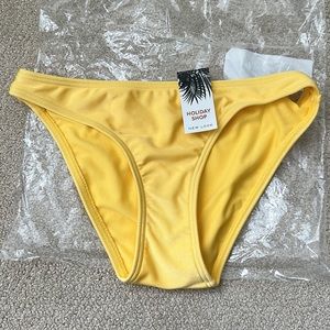 Yellow bikini bottoms